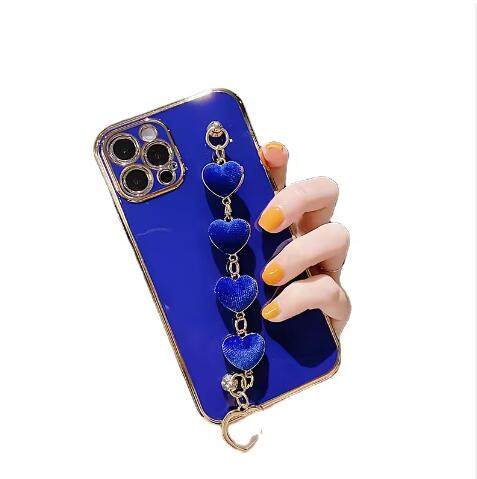 mobile cover with plush wrist band 28